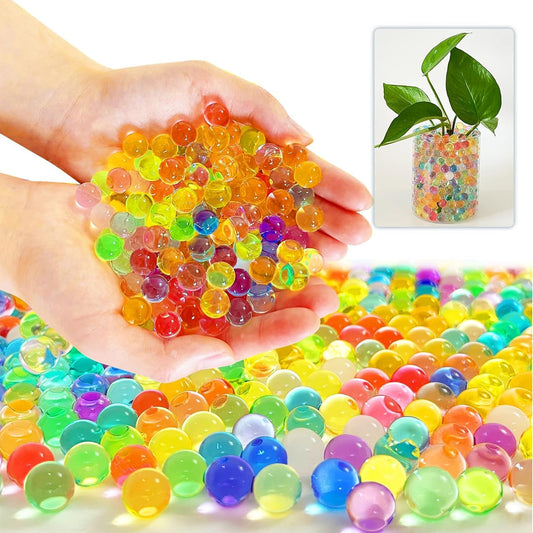 5 Pkt Premium Multicolour Water Jelly Ball for Decoration | Water Expanding Growing Balls | Water Crystal Ball .