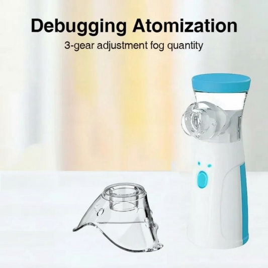 Mesh Nebulizer Machine For Kids And Adults, Handheld, Mesh Technology Portable, Soundless, And Effective Respiratory Solution