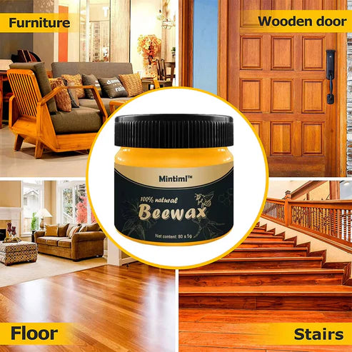 Original Beewax Wood Furniture Polish 85g - Furniture Cleaning Wood Wax