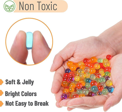5 Pkt Premium Multicolour Water Jelly Ball for Decoration | Water Expanding Growing Balls | Water Crystal Ball .