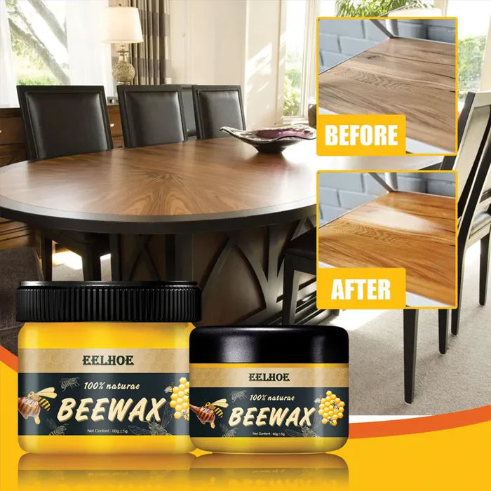 Original Beewax Wood Furniture Polish 85g - Furniture Cleaning Wood Wax