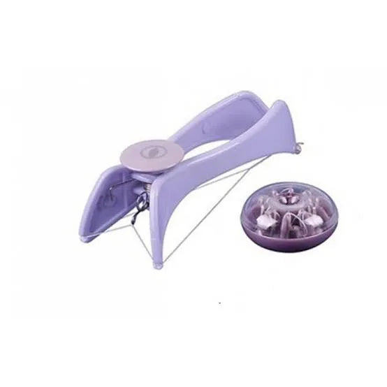 Slique Facial Hair Threading Machine kit for Eyebrows, Face, Legs and Hand - Manual Mini Hair thread Remover for Men and Women